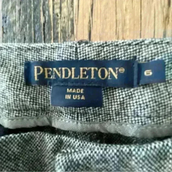 PENDLETON 100% Wool Trousers Vista Alta NWT Women’s Size 6 - Picture 3 of 9